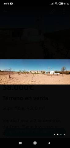 imagen 1 de Venta de finca con luz y agua en Toro (Zamora)