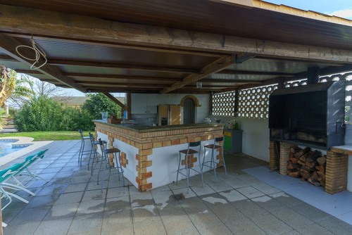 imagen 2 de Finca rústica con chalet independiente y piscina en Manzanilla